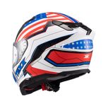 Capacete Texx Fechado Kaiman Flag  USA