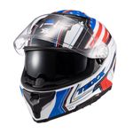 Capacete Texx Fechado Kaiman Flag  USA