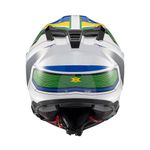 Capacete Texx Fechado Kaiman Flag Brasil