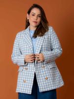 Blazer em Tweed Fiorella