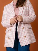 Blazer em Tweed Fiorella
