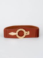 Cinto  Elástico com Fivela Circular Lyra