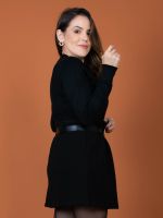 Saia Feminina Lã Batida Curta Liz