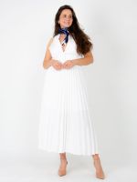 Saia Feminina Midi Plissada July