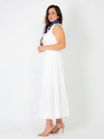Saia Feminina Midi Plissada July