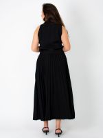 Saia Feminina Midi Plissada July