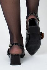 Scarpin Feminino Slingback Verniz Georgia