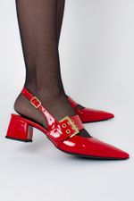 Scarpin Feminino Slingback Verniz Georgia