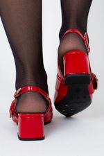 Scarpin Feminino Slingback Verniz Georgia