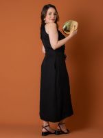 Vestido Midi com Fenda Frontal Vanessa