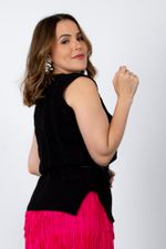 Colete Feminino Tricô Alongado Elisa