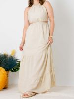 Vestido Longo com Detalhe Cut Out Aurora