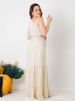 Vestido Longo com Detalhe Cut Out Aurora