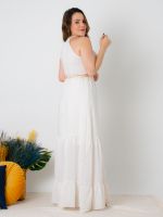 Vestido Longo com Detalhe Cut Out Aurora