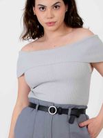 Blusa Feminina Modal Ombro a Ombro Tânia