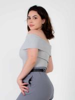 Blusa Feminina Modal Ombro a Ombro Tânia