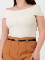 Blusa Feminina Modal Ombro a Ombro Tânia