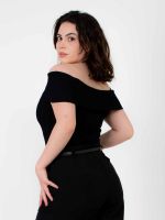 Blusa Feminina Modal Ombro a Ombro Tânia