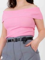 Blusa Feminina Modal Ombro a Ombro Tânia