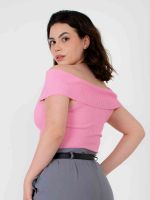 Blusa Feminina Modal Ombro a Ombro Tânia