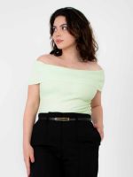 Blusa Feminina Modal Ombro a Ombro Tânia