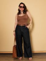 Calça Jeans Pantacourt Barcelona