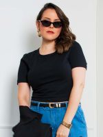 Blusa Cropped Manga Curta Amalfi
