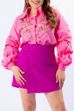 Camisa Feminina Bordada Carol