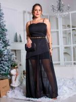 Conjunto Blusa e Saia Longa com Tule Firenze