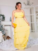 Vestido Longo em Camadas Angra