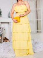 Vestido Longo em Camadas Angra