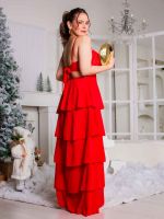 Vestido Longo em Camadas Angra