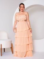 Vestido Longo em Camadas Angra