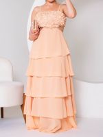 Vestido Longo em Camadas Angra
