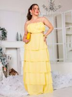 Vestido Longo em Camadas Angra