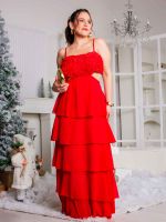 Vestido Longo em Camadas Angra