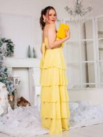 Vestido Longo em Camadas Angra