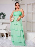 Vestido Longo em Camadas Angra
