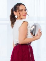 Blusa Muscle Tee com Bordado Cannes