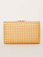 Clutch Textura de Palha Bali