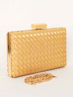 Clutch Textura de Palha Bali