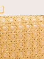 Clutch Textura de Palha Bali