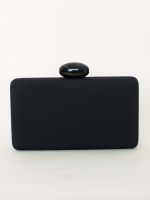 Clutch Texturizada com Fecho Acrílico Aruba
