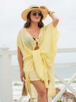 Saída de Praia Oversized com Shorts Cancún