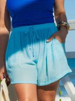 Saída de Praia Oversized com Shorts Cancún