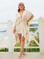 Saída de Praia Oversized com Shorts Cancún