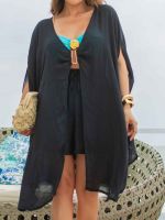 Saída de Praia Oversized com Shorts Cancún
