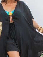 Saída de Praia Oversized com Shorts Cancún