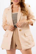 Blazer Feminino Alfaiataria Alongado Alice