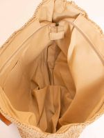 Bolsa de Palha com Bordado Summer Lara